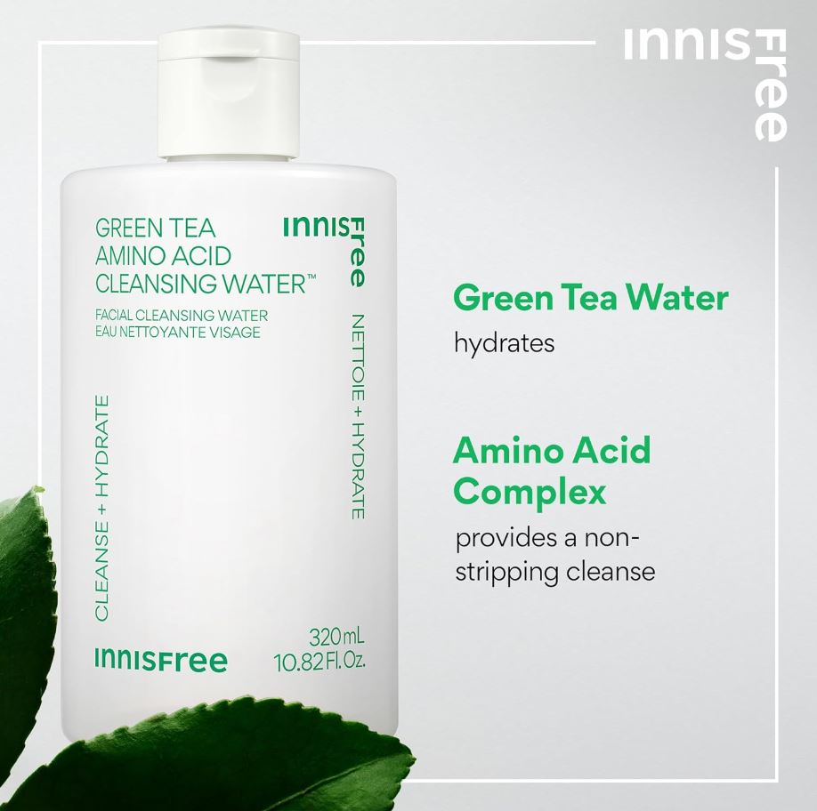 Green Tea Amino Acid Cleansing Water 320ml / 10.82 fl. oz.
