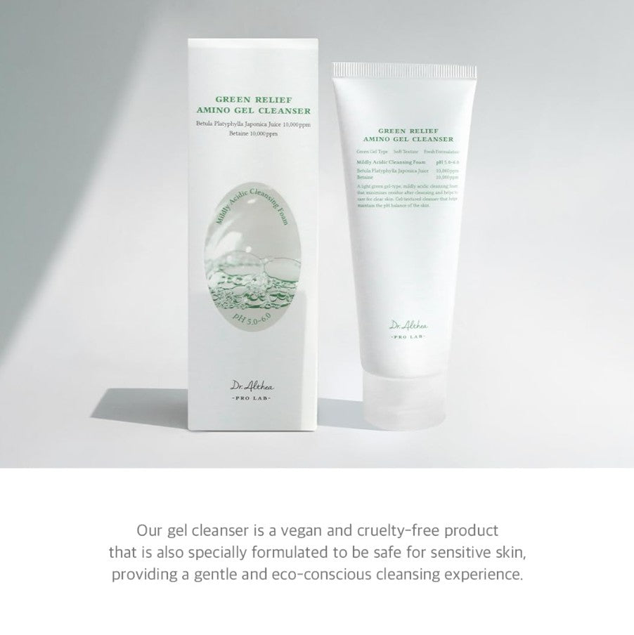 Pure Green Relief Amino Gel Cleanser 100ml / 3.38 Fl Oz