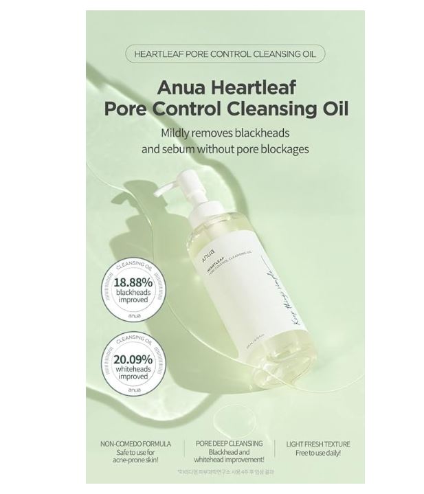 Heartleaf Pore Control Cleansing Oil 200mL / 6.76 fl. oz.
