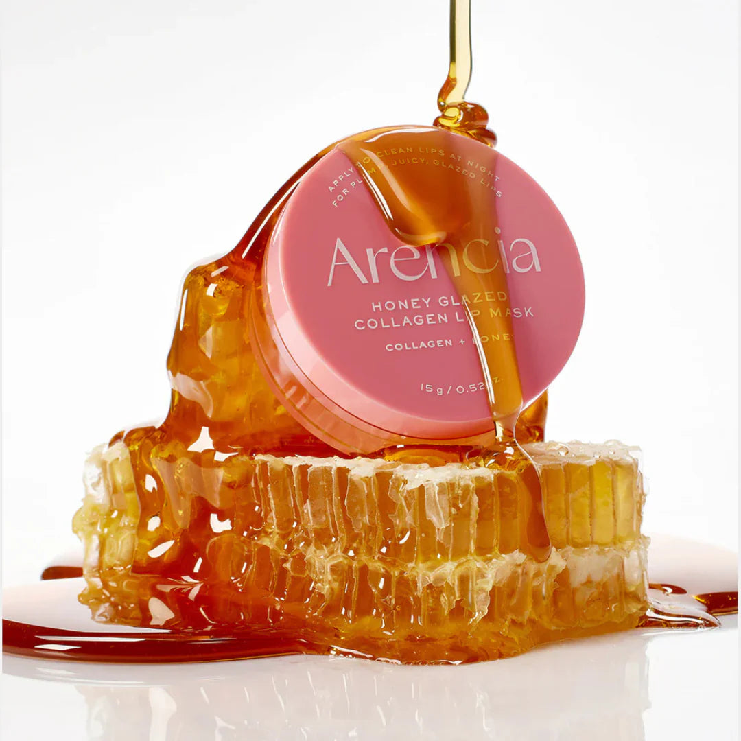 Arencia Honey Glazed Collagen Lip Mask 15g