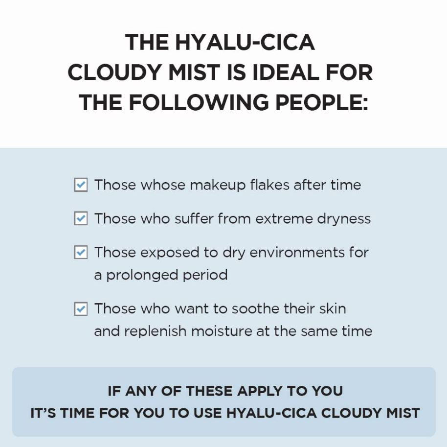 Madagascar Centella Hyalu-Cica Cloudy Mist 4.05 fl.oz / 120ml
