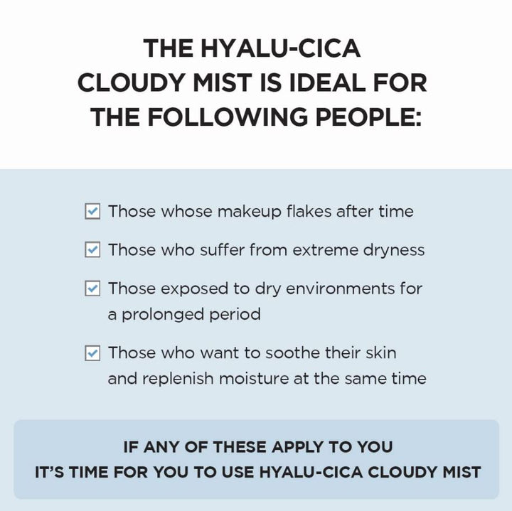 Madagascar Centella Hyalu-Cica Cloudy Mist 4.05 fl.oz / 120ml