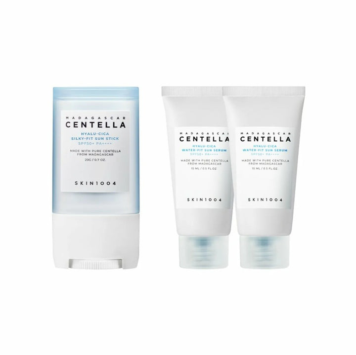 Madagascar Centella Hyalu-Cica Sunsational Travel Kit, Sun Stick, Sun Serum 3 set
