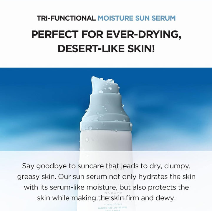 Madagascar Centella Hyalu-Cica Water-Fit Sun Serum 50ml Twin Pack