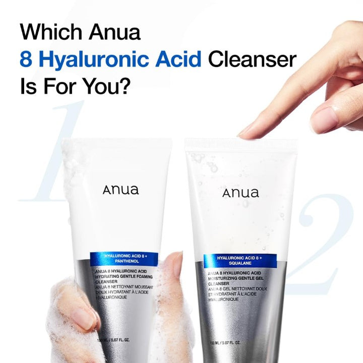 Hyaluronic Acid 8 + Panthenol Moisturizing Gentle Gel Cleanser 150ml / 5.07fl oz.
