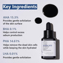 Isntree Hyper Acid 4 (AHA BHA PHA LAH) 30 Serum 20ml / 0.67 fl. oz.