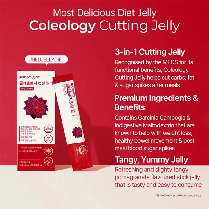 Foodology Coleology Cutting Jelly (10 pouch)