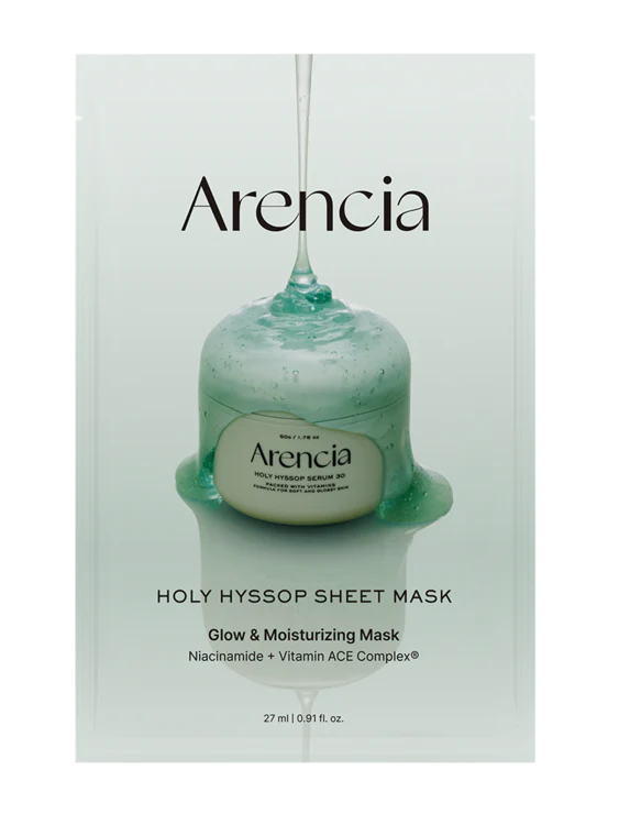 Hyssop Glow Sheet Mask 5ea