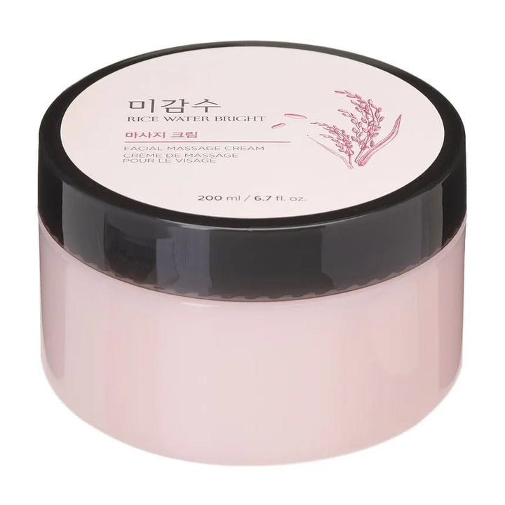 (RENEWED) The Face Shop Rice Water Bright Massage Cream 200ml / 6.7fl. Oz.