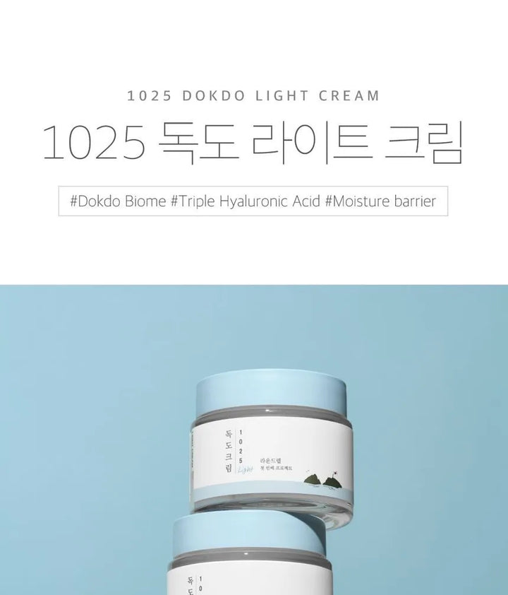 Round Lab 1025 Dokdo Light  Cream 80ml / 2.7 fl. oz.