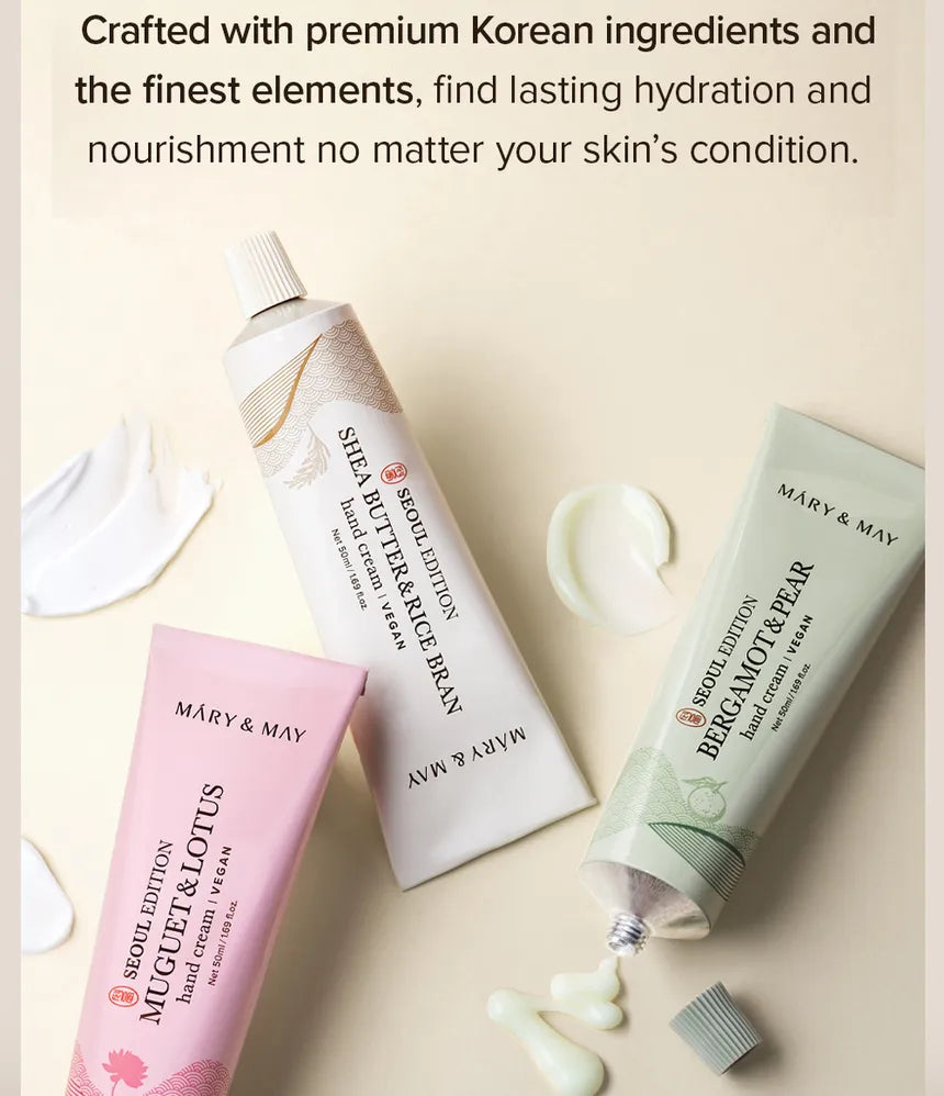 Seoul Edition Hand Cream Trio Set 3pcs