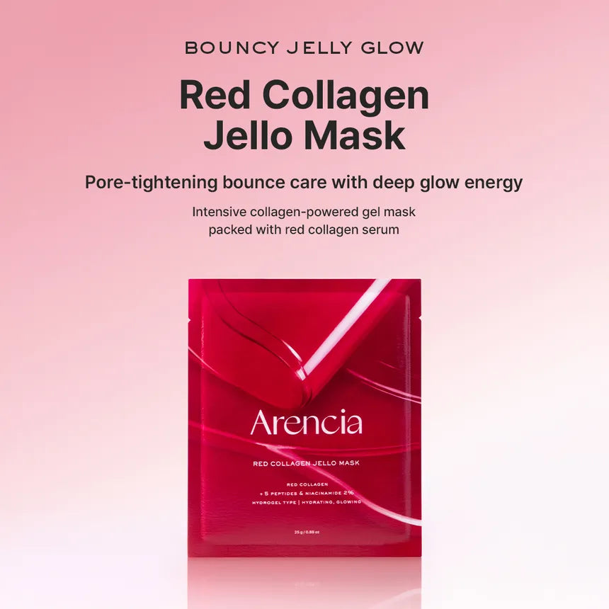 Arencia Red Collagen Jello Mask 4