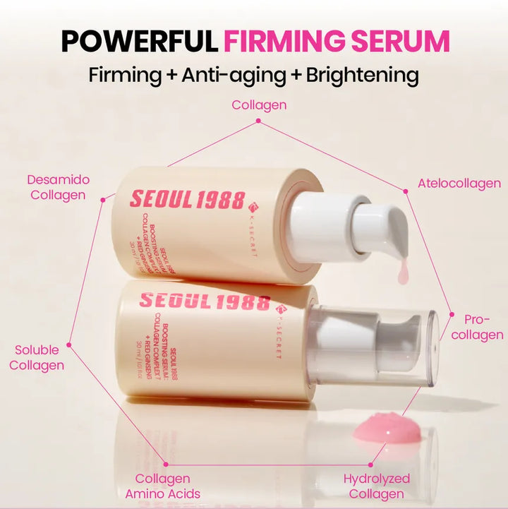 K-Secret Seoul 1988 Boosting Serum Collagen Complex 7 + Red Ginseng 30ml