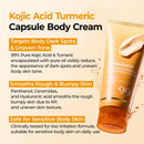 Kojic Acid Turmeric Capsule Body Cream 200g