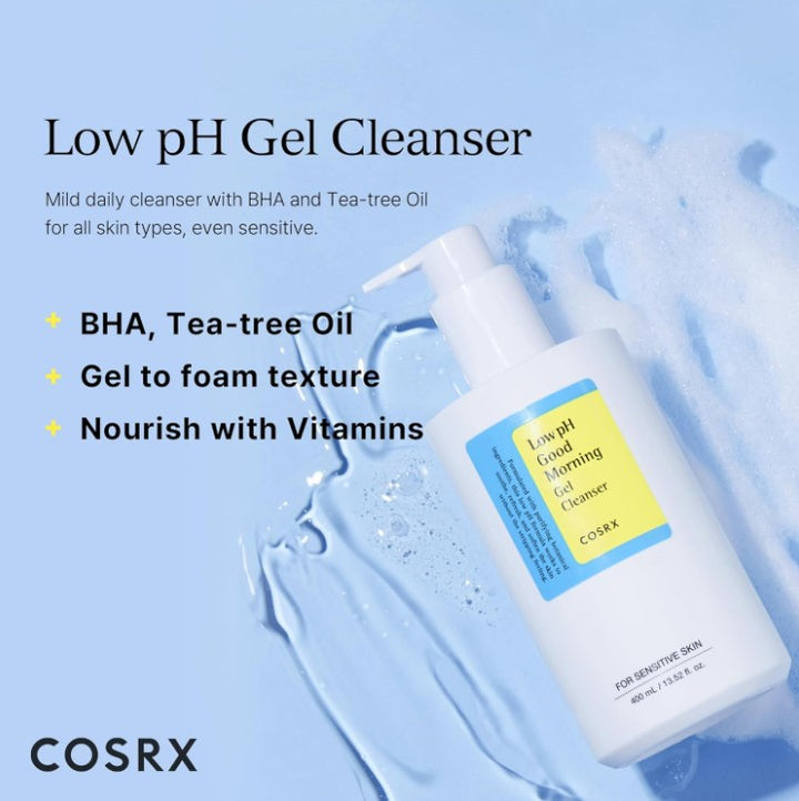 Low pH Good Morning Gel Cleanser 400ml