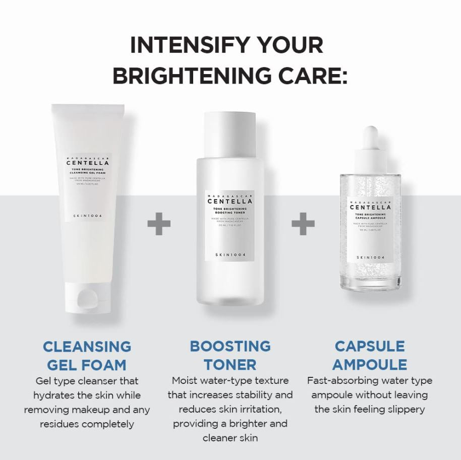 Madagascar Centella Tone Brightening Cleansing Gel Foam 125ml / 4.22 fl. oz.