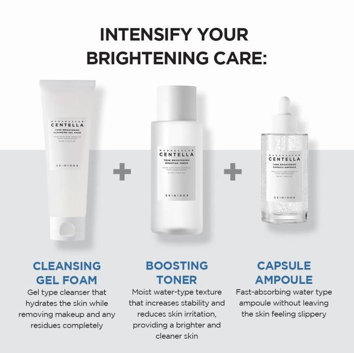 Madagascar Centella Tone Brightening Cleansing Gel Foam 125ml / 4.22 fl. oz.