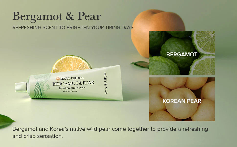 Seoul Edition Hand Cream Vegan Bergamot & Pear