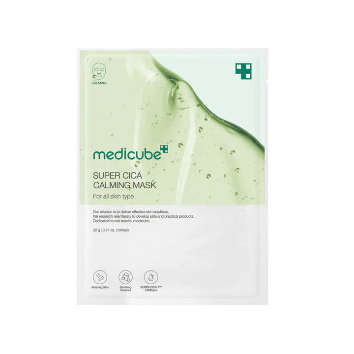 Medicube Super Cica 7 Panthenol Tea Tree Arginine Mask 1