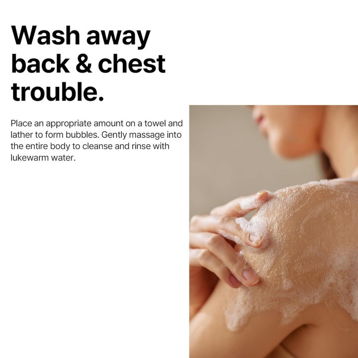 AHA BHA PHA Miracle Calming Body Cleanser 400ml / 13.5 oz