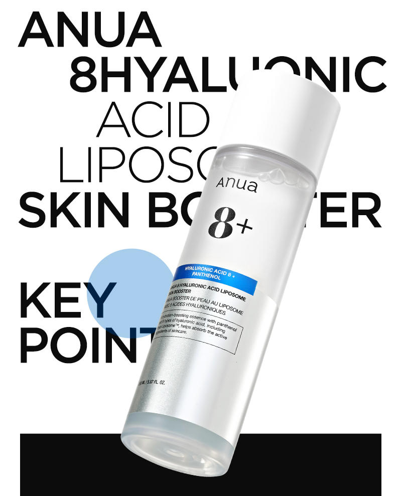 8+ Hyaluronic Acid 8 + Panthenol Liposome Skin Booster 150ml