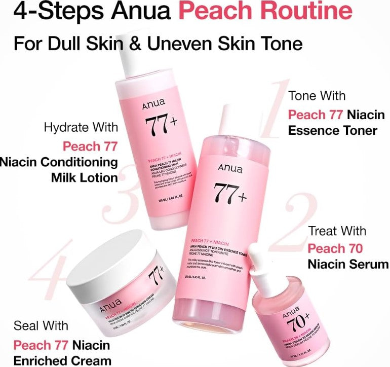 Peach 77 Niacin Essence Toner 250ml / 8.45 fl. oz.