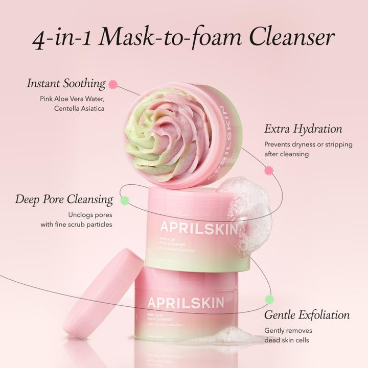 Pink Aloe Facial Polish Cleanser 120ml / 4.23 fl. oz.