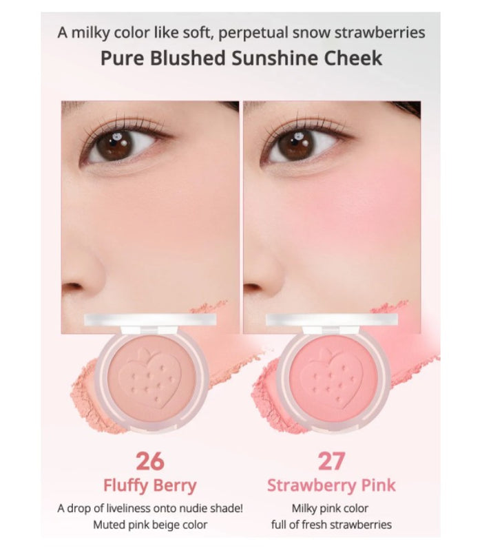 Peripera Pure Blushed Sunshine Cheek Soft Berry Edition