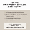 Madagascar Centella Quick Calming Pad 70 Pads / 130ml / 4.39 fl. oz.