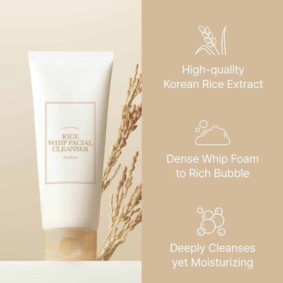 Rice Whip Facial Cleanser 150ml / 5.07fl. oz.
