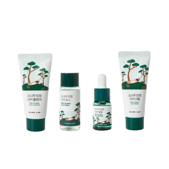 Round Lab Pine Calming Cica Trial Kit