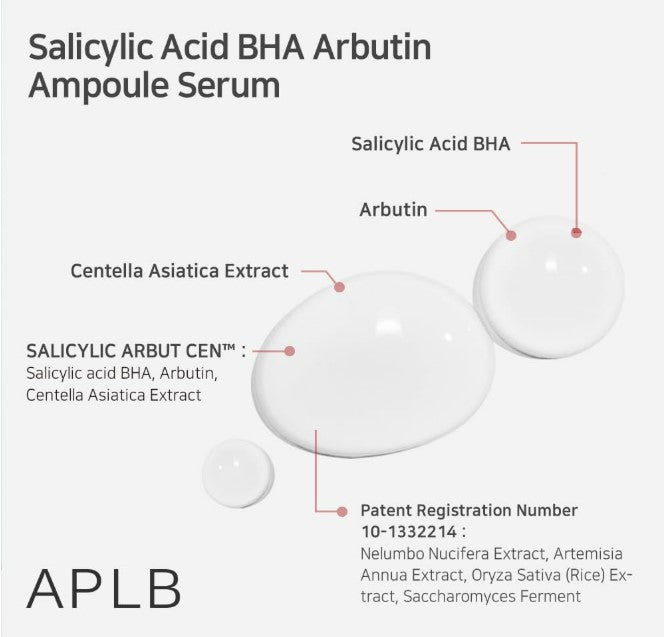 Salicylic Acid BHA Arbutin Ampoule Serum 1.35fl. oz. / 40ml