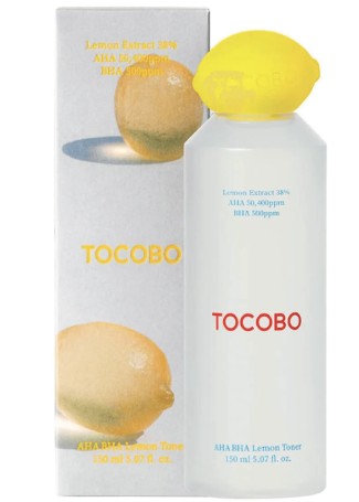 AHA BHA Lemon Facial Toner 5.07 fl oz / 150 ml