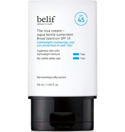 Aqua Bomb SPF 45 Hydrating Niacinamide Sunscreen 50ml