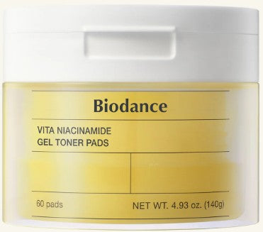 Vita Niacinamide Gel Toner Pads 4.93 fl.oz.(140g), 60Pads