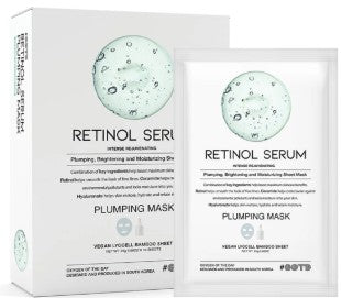 Retinol Serum Plumping Face Mask 10pcs