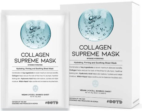 Collagen Supreme Mask for face (10pcs) 14.11oz
