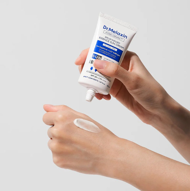 Hydro Ceramic Serum Infused Essence Sun Cream SPF 50+ 50ml