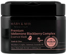 Mary & May Premium Idebenone Blackberry Complex Essence Mask(20 Sheets)