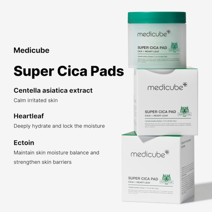 Super Cica Facial Toner Pads 70 Pads / 150ml