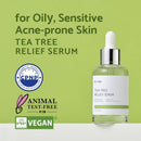Iunik Tea Tree 67% Relief Vegan Facial Serum 50ml / 1.69 fl. oz.