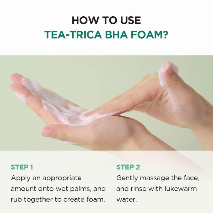 Madagascar Centella Tea-Trica Bha Foam 125ml / 4.22 fl.oz