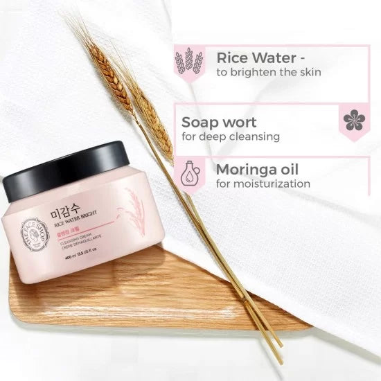 (RENEWED) The Face Shop Rice Water Bright Massage Cream 200ml / 6.7fl. Oz.
