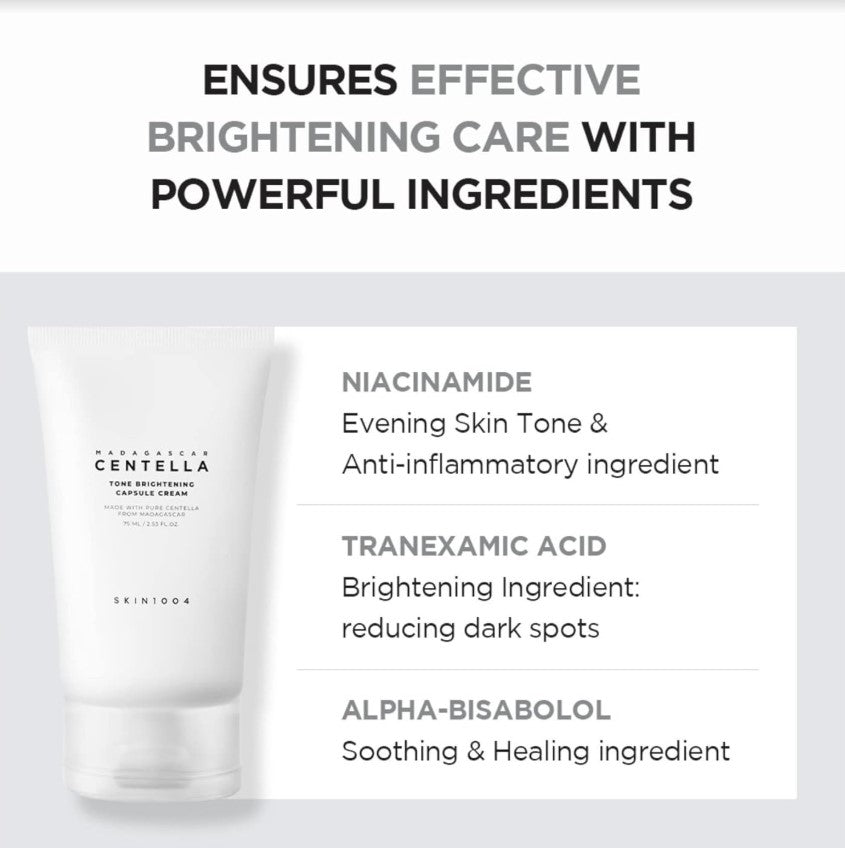 Madagascar Centella Tone Brightening Capsule Cream 75ml