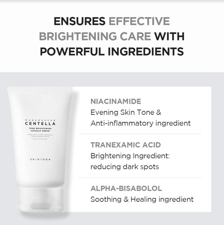 Madagascar Centella Tone Brightening Capsule Cream 75ml