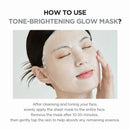 Madagascar Centella Mask Tone Brightening Glow 5 Sheet