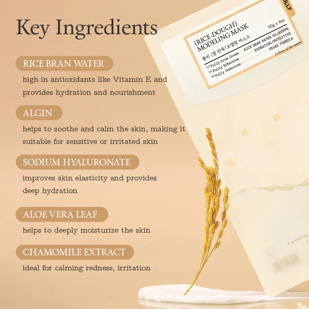 Fully Rice Dough Modeling Mask 4