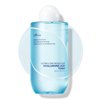 Isntree Ultra-Low Molecular Hyaluronic Acid Toner 300ml / 10.14 fl.oz