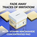 Numbuzin No.5+ Niacinamide Concentrated Toner 70 Pads / 180ml / 6.08 fl. oz.