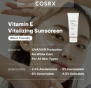 Vitamin E Vitalizing Face Sunscreen SPF 50, 1.69 fl oz / 50ml